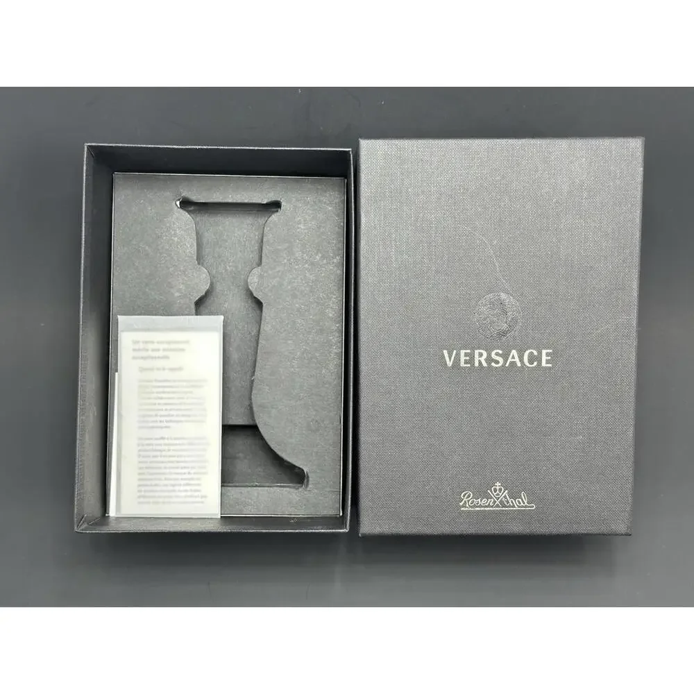 Gianni Versace Rosenthol Medusa Logo‎ Empty Gift Box For 6” Candleholder